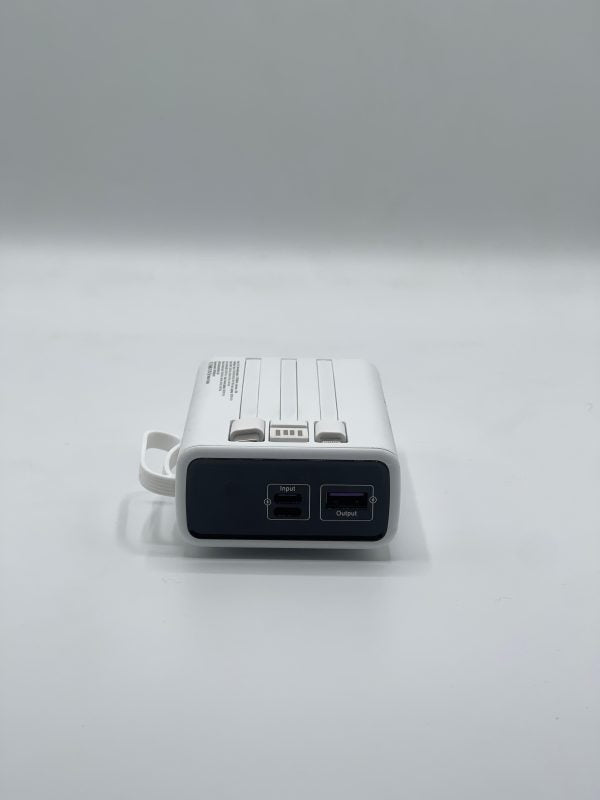 Kamal Wireless 20000mah Power Bank With 3 Charging Cables